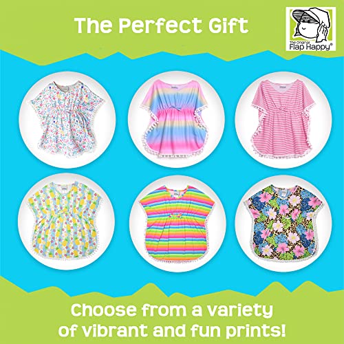 Flap Happy Saída de praia feminina FPS 50+ Kaia Beach, Abacaxi Passion, 2 Anos