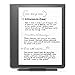 Amazon Kindle Scribe Fabric Folio Cover with Magnetic Attach, Sleek Protective Case - Black
