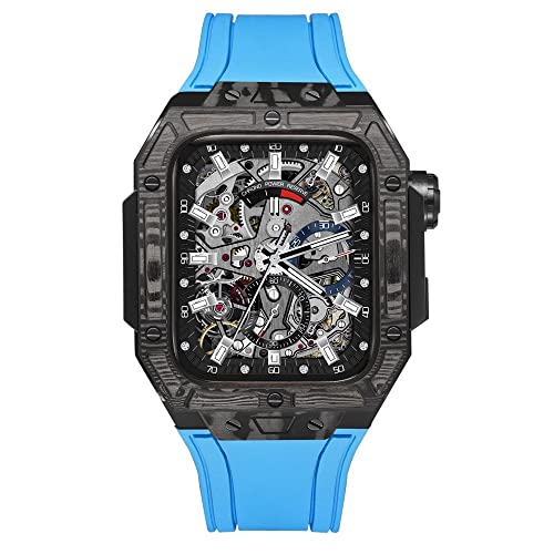 Coque fibre de carbone Apple Watch 45mm INFRI kit de modification sport homme