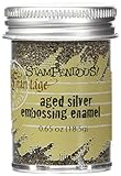 Varios colores disponibles Stampendous Aged Silver - Polvo para Grabado en Relieve (17 g), Color Plateado Antiguo