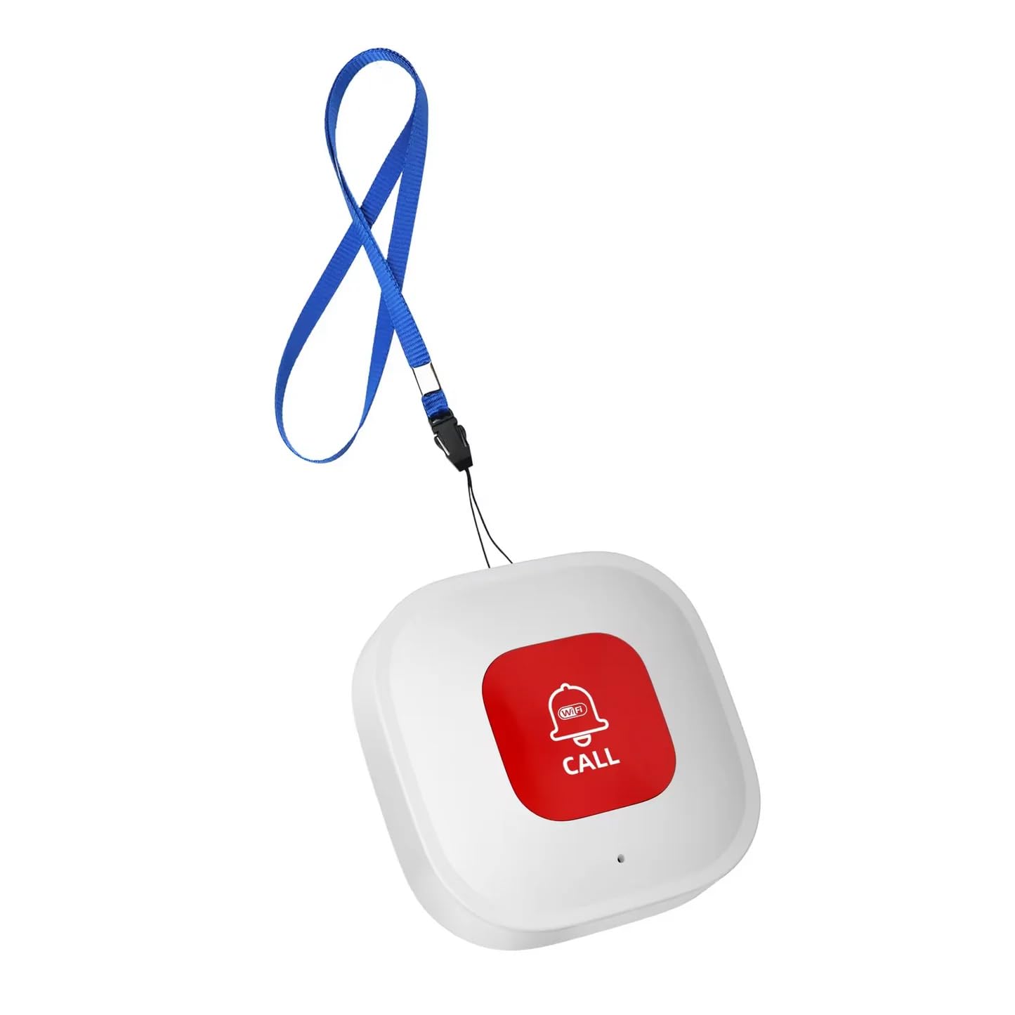 Voca White Wireless Personal Alarms For Elderly, Emergency Alarm, Sos Button, Panic Alarm, Nurse Call Bell, Sos System For Home/Personal, Caregiver Pager, Seniors, Patients, And Disabled, 2.4G Wifi