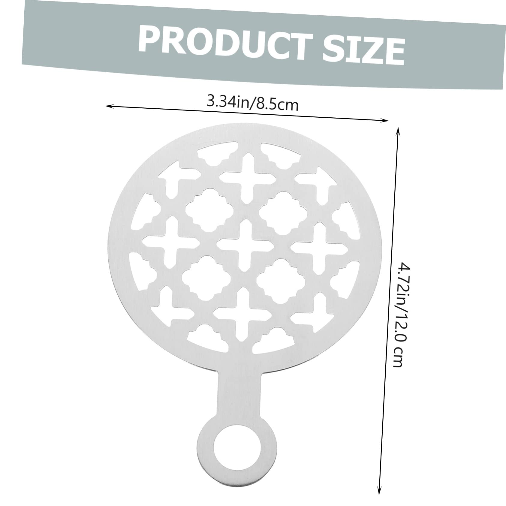 SEWACC 4pcs Coffee Stencils Reusable Cartoon Cappuccino Templates for Creative Latte Art Easy to Decorating Tools