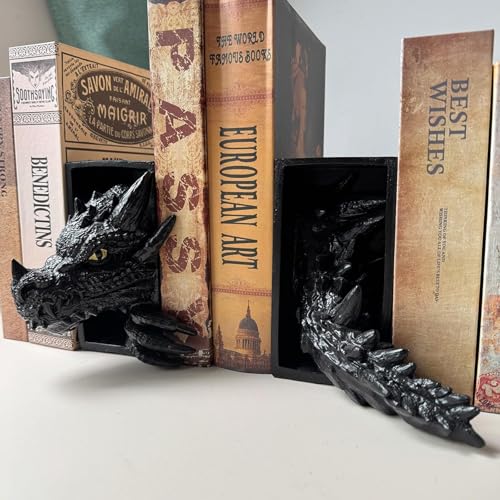 Sujetalibros de animales que evita la caída de libros en la estantería 7