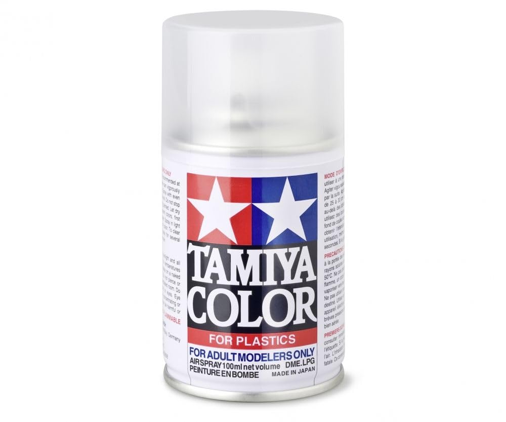 Tamiya Unisex Transparent 100Ml Spray Ts-80 - Flat Clear