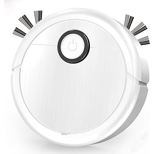 Robot vacuums 3-in-1，Robot vacuums and mop1000Pa Suction 60 Minutes Runtime: efficient, Quiet, Ideal for Spotless Home Cleaning (White S21)