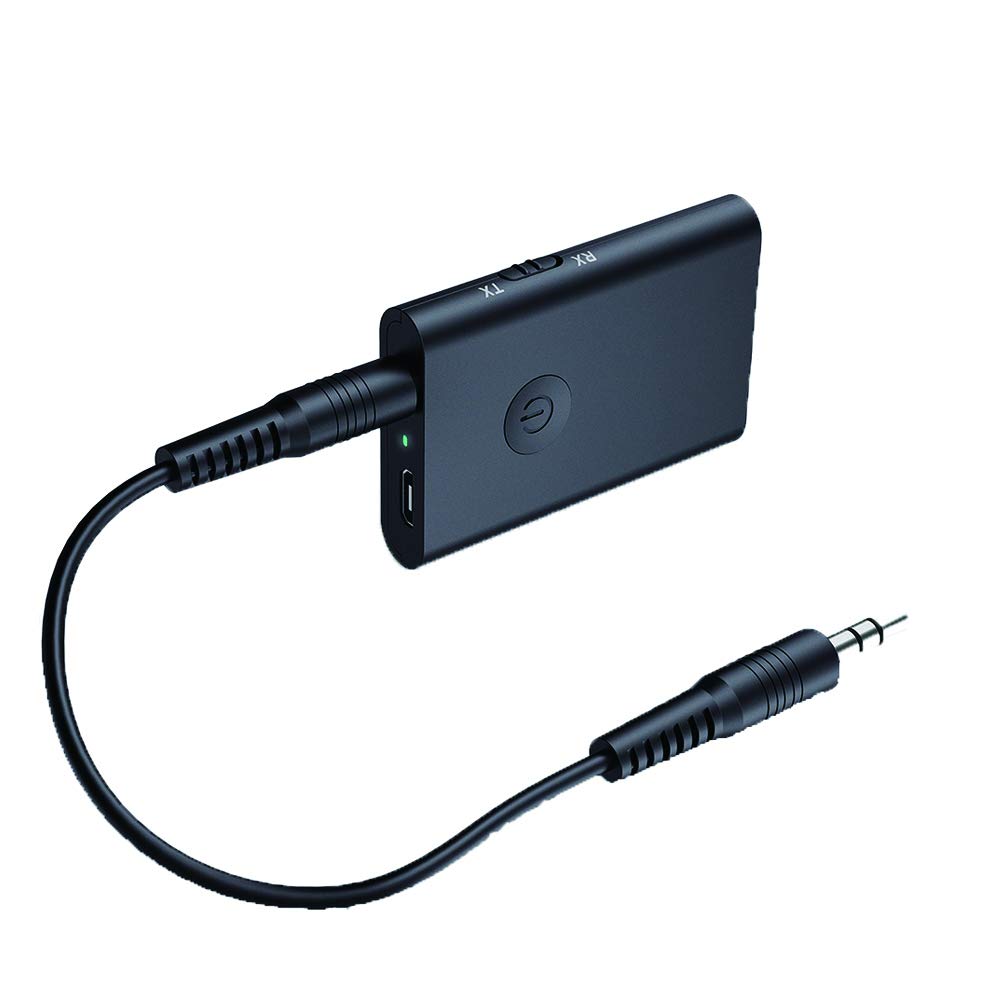 The Arbitrage Portable, Low Latency, HD, Noise Elimination Bluetooth 5.0 Wireless Adapter - Ideal for using wireless earbuds, earphones, headphones on airplanes, with TVs, with stereo's