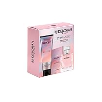 Deborah Milano – Romantic Set Doccia con Profumo e Bagnodoccia, Cofanetto Regalo Donna, Fragranza Fiorita con Note di Aranci e Fiori Trasparenti, Eau de Toilette 100ml e Docciaschiuma 250ml