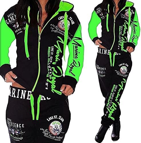 Womens Sweatsuits 2 Piece Hoodie Tracksuit Sets Casual Comfy Jogging Suits for Women - Image 2