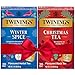 Twining Tea Bags Bundle Set – Christmas-Tea and Winter Spice | Perfect for Holidays and Winter Season | Taste that Soothes the Senses | Natural Ingredients