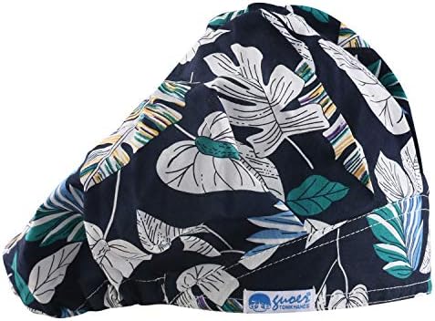 GUOER Cap Working Hat Bouffant Cap One Size Multi Color(Color18-08)