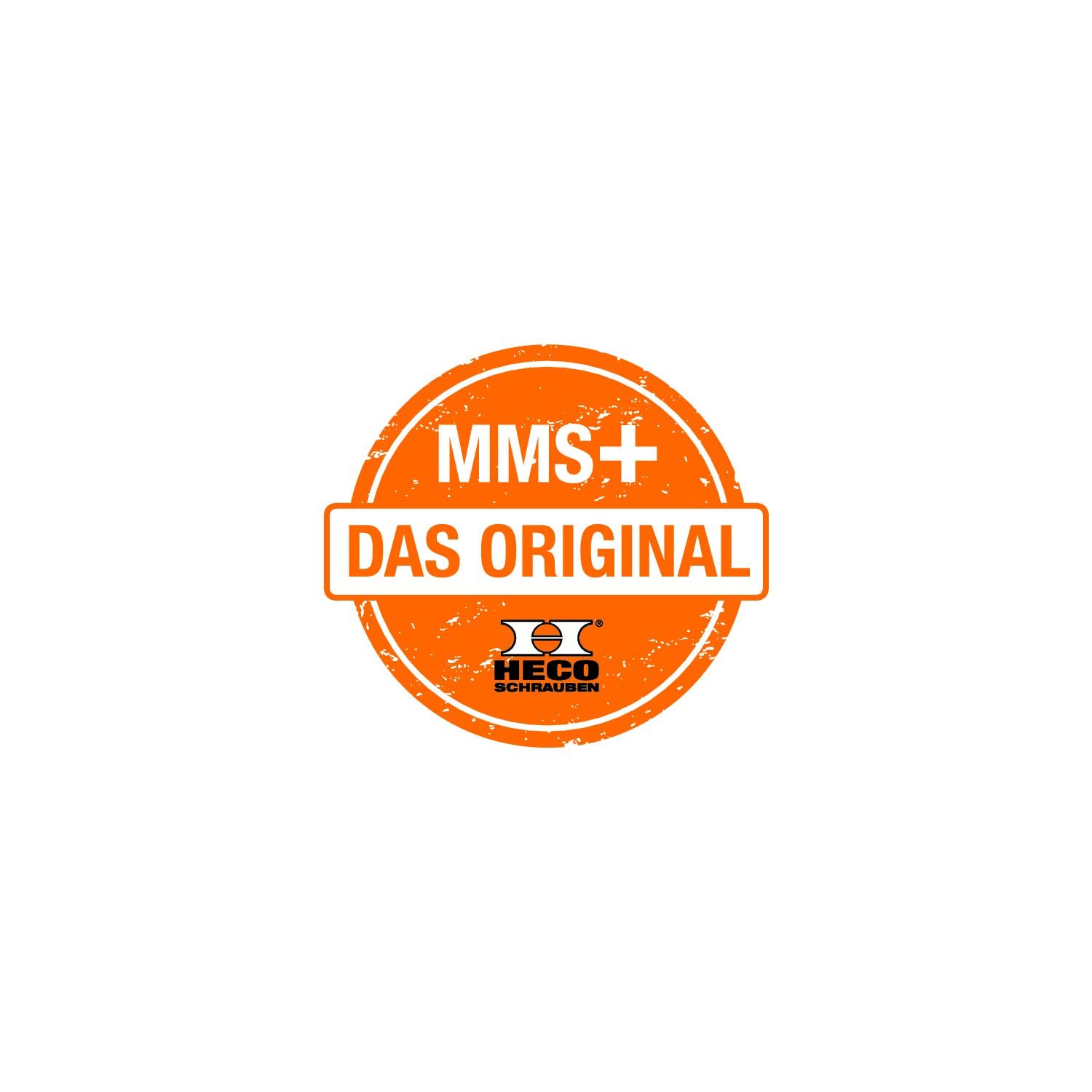 Heco - 48415 - MMS Plus Vis à tête hexagonale Multi Monti schrau banquiers avec disque, argent