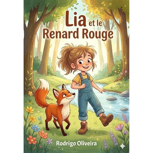 Lia et le Renard Rouge Audiolibro Por Rodrigo Oliveira arte de portada