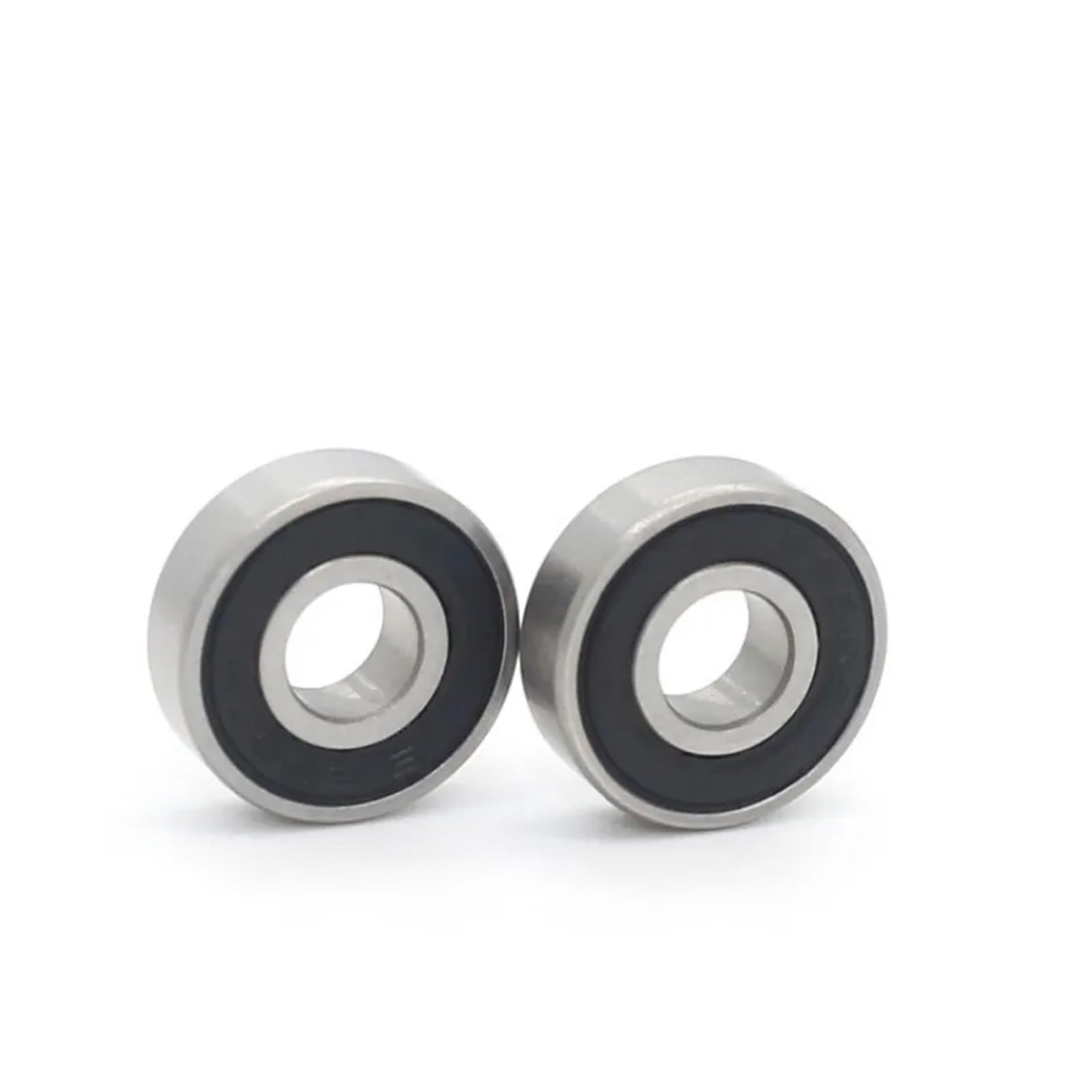 2 uds 604 605 606 607 608 609 2rs Rs rodamientos en miniatura de bolas de ranura profunda sellados de goma(606-2RS 6x17x6mm)