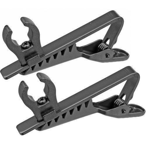 Auray Tie Clips for the Pearstone OLM-10 Lavalier Microphone