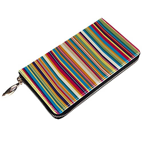 Portemonnee, portemonnee, lederen portemonnees voor vrouwen heren portefeuilles skelet kaarthouder geval, Patroon-574… - Afbeelding 4