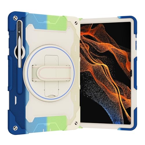 Coque Samsung Galaxy Tab S9 Ultra protège écran et dos contre les chutes