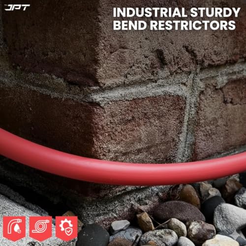 Image of JPT Ultra Heavy-Duty 8MTR Flexible High Pressure Washer Hose Pipe | M22 x 15MM Thread | Up To 450Bar / 6525PSI | PVC + PE Layers Build | Tangle & Kink Free Design