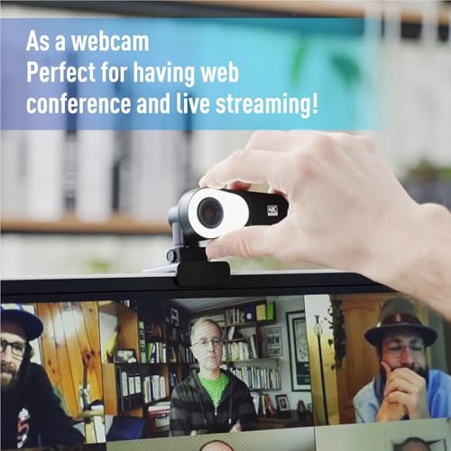 V600 12MP 4K HD USB Visualizer/Document Camera for Teachers, Mac, Windows, Chromebook, Online Teaching, Web Conferencin