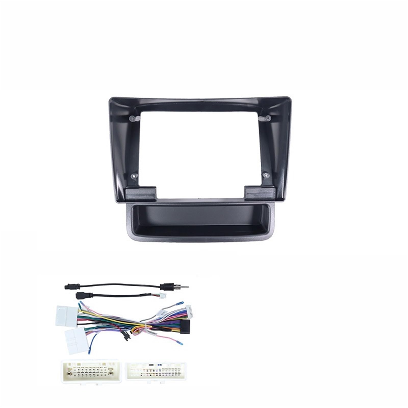 zaślepki radia Pasuje do RENAULT TRAFIC OPEL VIVARO 2006-2015 Adapter dekoder Android Radio zestaw paneli montażowych rama konsoli(Frame B 10in Set03)