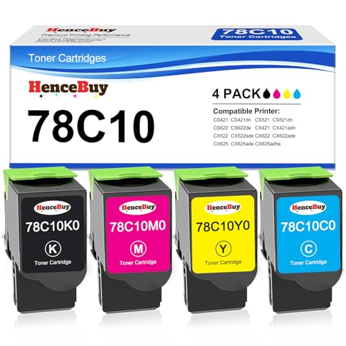 Cartouche toner 78C10 pour éviter les traces noires sur imprimante Lexmark