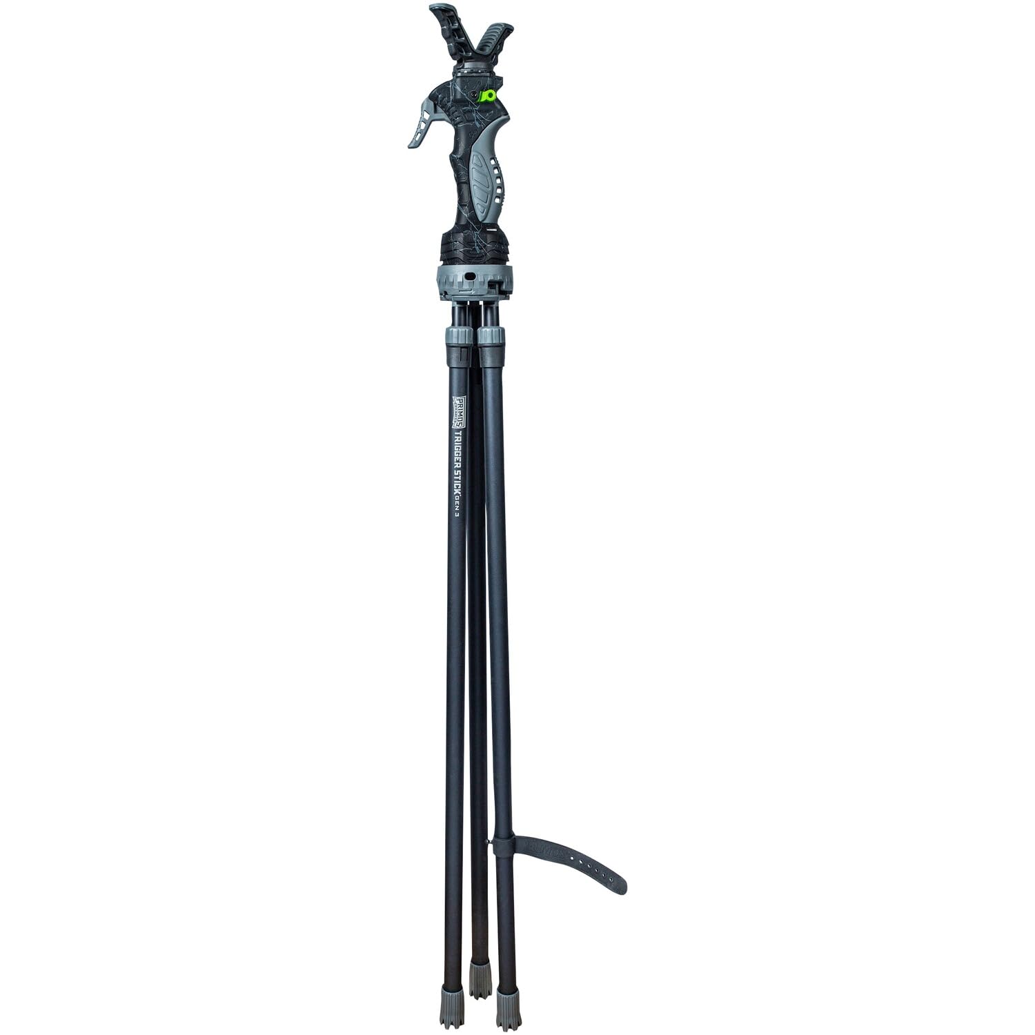 PRIMOS Tall Generation 3 - Bastone a tre zampe "Onyx Edition", colore: Nero