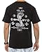 Shelby Cobra Collage Adult T-shirt (2X, Black)