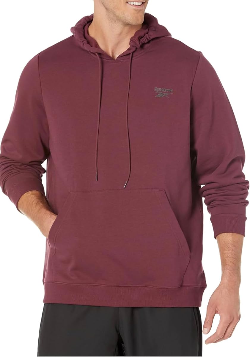 Reebok Men's Identity Small Logo Fleece Hoodie