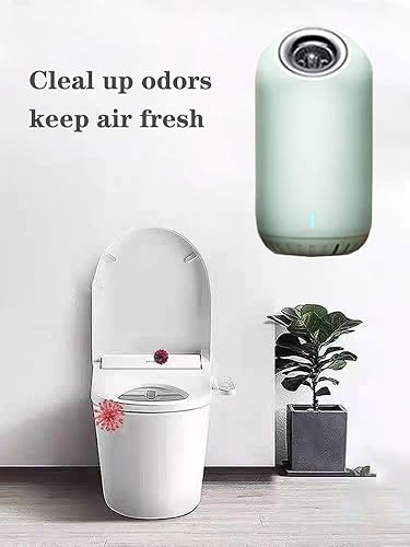 Miniatura 5 de AVALEDAY - Desodorizador de arena para gatos portátil, purificador de aire para automóvil, generador de ozono con batería, olor transparente para