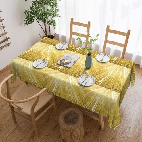 Nappe rectangulaire en tissu lavable pour table de salle à manger et grand buffet