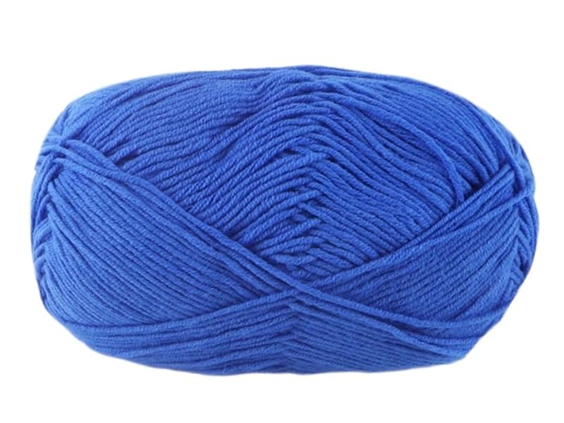 Fil coton au lait pour amigurumis et tricot doux de layette en lot de 5 pelotes