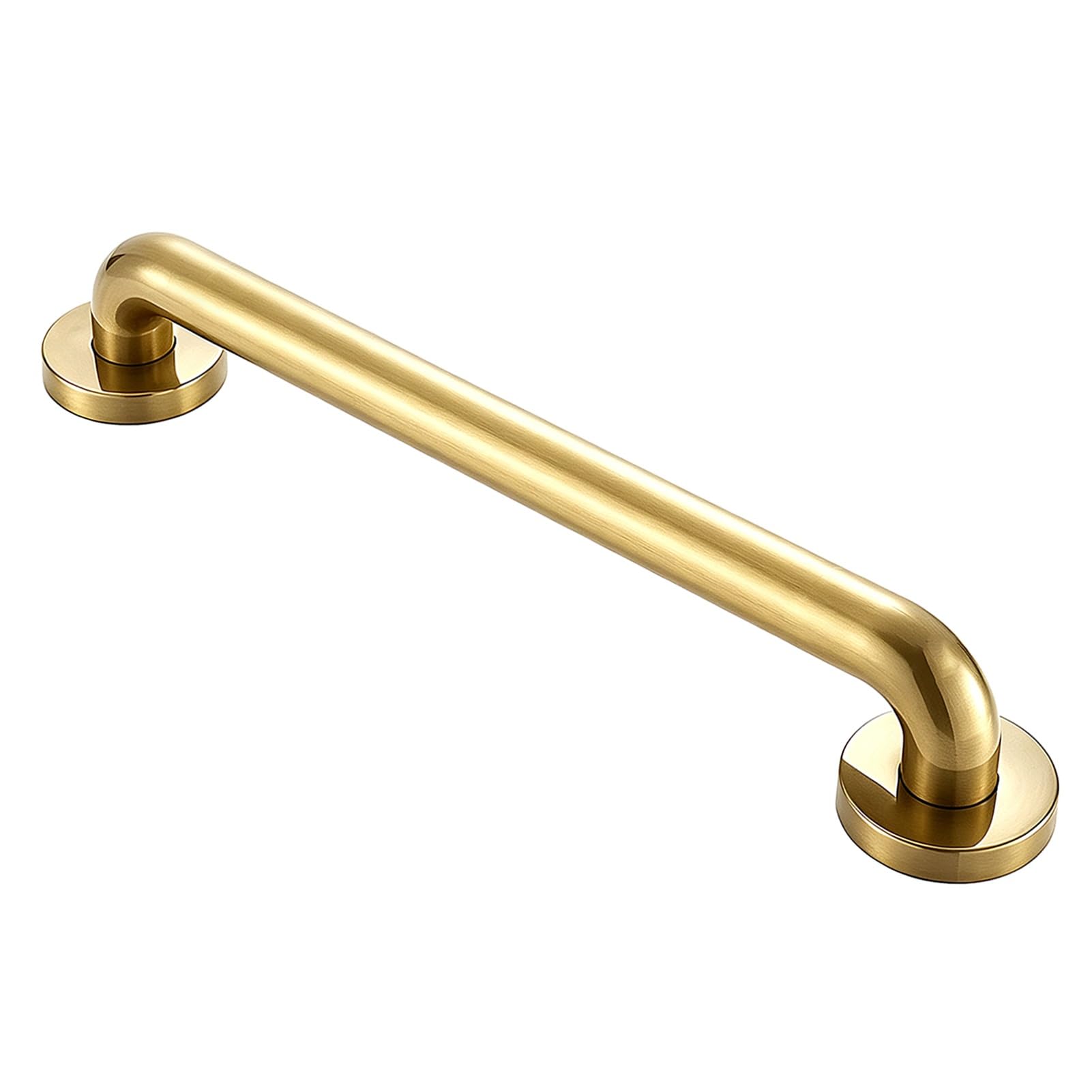 FKXSXAZ Shower Grab Bar, Gold Bathroom Safety 304 Stainless Steel Balance Handle for Bathtubs and Showers, Handicap Handle(1ft/30cm)