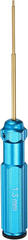 Chave de Fenda Sextavada Mini 1,3 mm HARFINGTON para Modelos RC, Azul