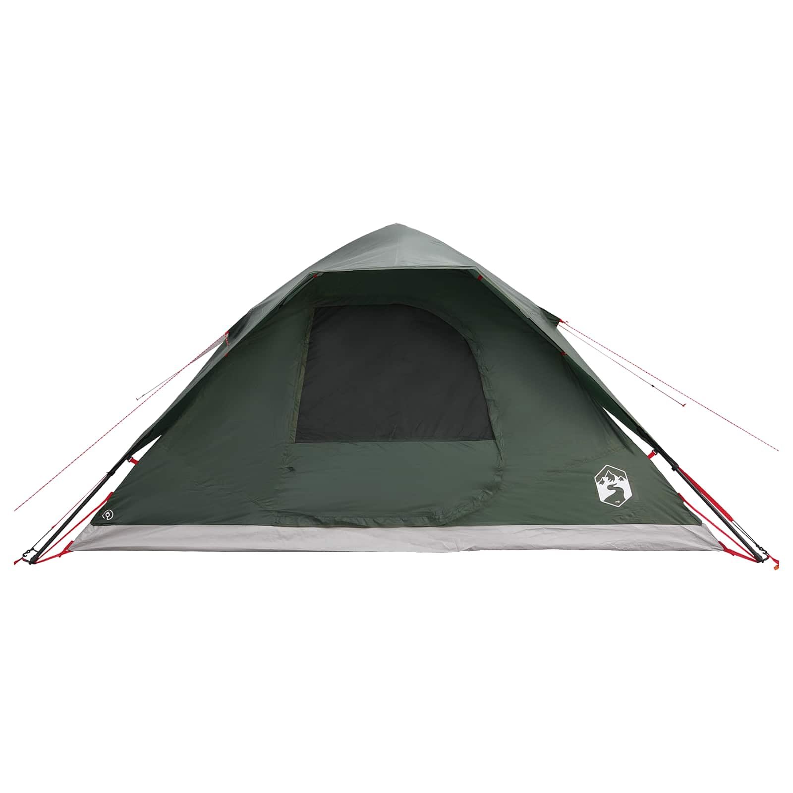Mangloder Sofort Zelt Grün x x Polyester Stahl Campingzelt Wandern Trekkingzelt Kuppelzelt für Outdoor Festivals Strand und Garten, leicht, wasserdicht, kompakt