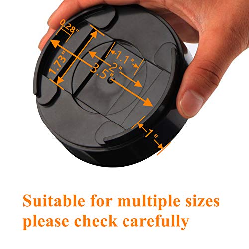 Yopay 8 Pack Adjustable Bed Risers, Stackable Round Heavy Duty Furniture Risers, Lifts Height 1", 2", Or 3", Protect Floors And Surfaces #TOP1