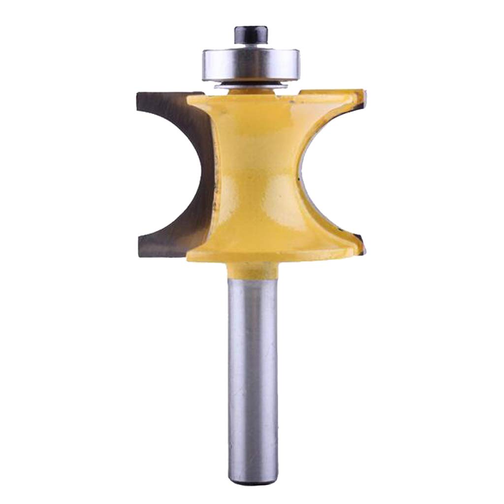 8mm Shank Bullnose Router Bit C3 Carbide Tipped Woodworking 19.05mm|Home & Garden | Tools | Power Tools | Router Bits-image-9
