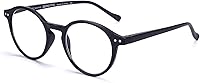 Vista 1 de ZENOTTIC Lentes de lectura redondos con bloqueo de luz azul para hombres y mujeres, aumento 0.0 1.0 1.5 2.0 2.5 3.0 3.5