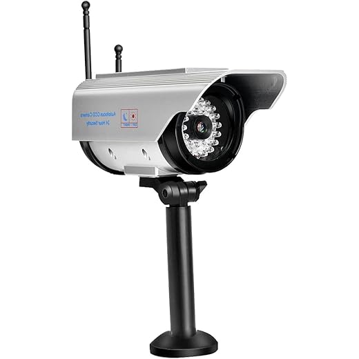 Dummy Surveillance Camera with LED
