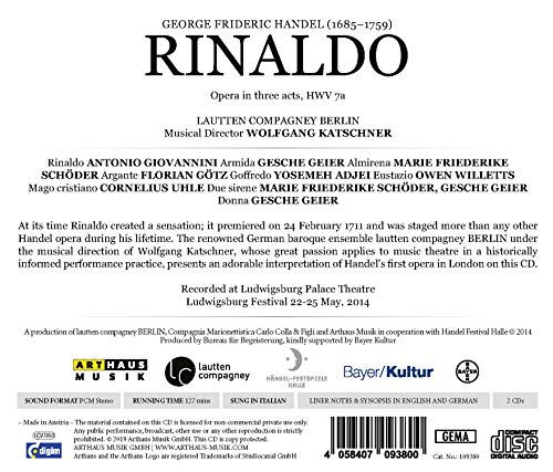 Haendel : Rinaldo – L'opéra idéal pour étudier la musique baroque - 2