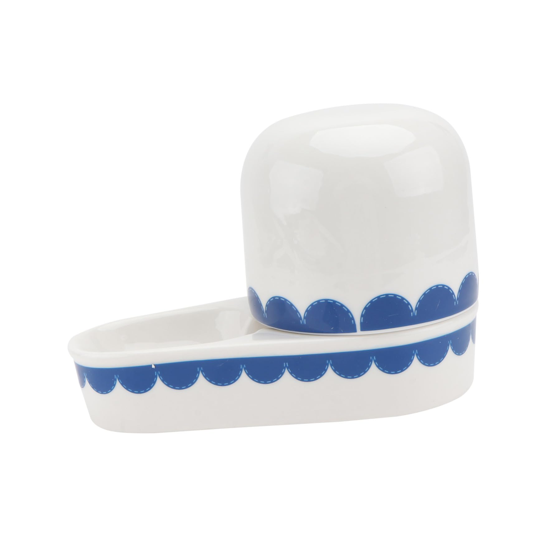 UPKOCH Abreuvoir Céramique pour Lapin Bol Créatif, Distributeur d'eau Suspendu pour Petits Animaux, Accessoire Pratique et Solide pour Rongeurs