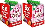 Cow & Gate Baby Food Pouches - Pear Carrot Prune & Beetroot - Baby Snacks for Weaning, Toddlers and Kids - Fruit Pouch Multipack - 4+ Months - 100g (Pack of 12)