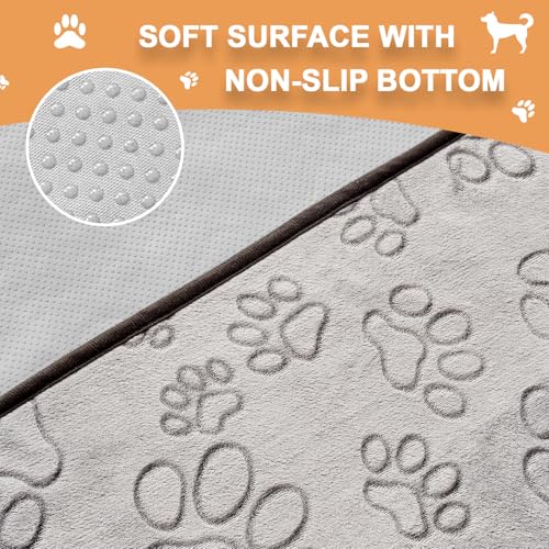Image of Qeils Reusable Puppy Pads, Washable Pee Pads for Dogs, Specifically Designed for 8 Panels for Dog Playpen Kennel Waterproof Non Slip Wee Wee pad, Absorbent Training Pads Extra Large