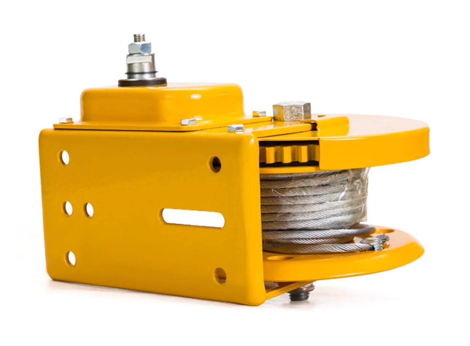 Automatische Handwinde mit 2600 Pfund Tragkraft – 5 m Handseilzug für Traktoren, Boote, Anhänger und LKWs – Selbstverriegelnde Winde für einfaches Heben und Sichern