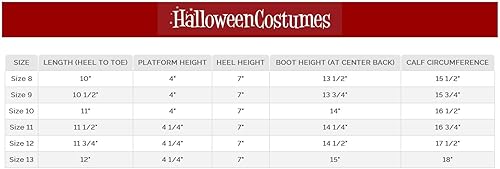 Vista 3 de FUN Costumes Botas KISS Catman Talla 11