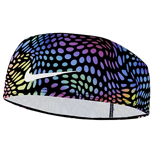 Nike Dri-fit Swoosh Headband 2.0 bandeau mixte noir pour sport