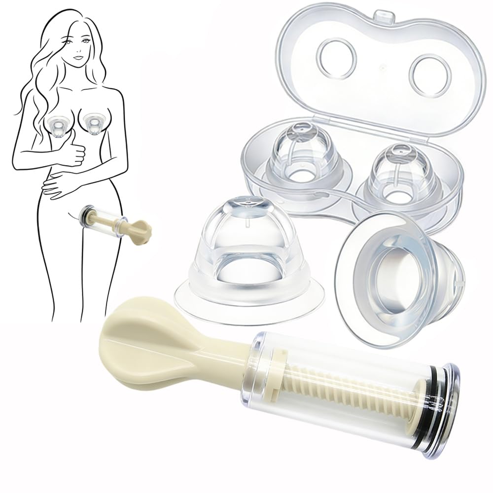 Nipple Suckers Set Twist Nipple Suction Cups and Clit Sucker for Enhanced Sensitivity in Couples Bedroom Play Nipple