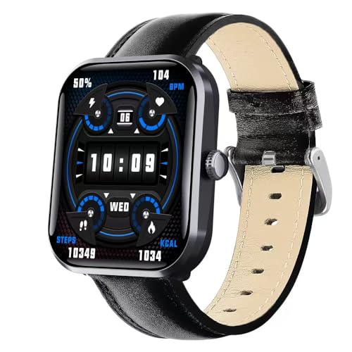 �X�}�[�g�E�H�b�` �ʘb�@�\�t�� �����\ Smart Watch ����J�����[ 100+��މ^�����[�h ���N�Ǘ� �����ʌv Bluetooth5.3 Line�A�v���ʒm �V�C�\�� ���y/�J�������� �A���[�� 1.96�C���`���� 100+�핶���� IP68�h