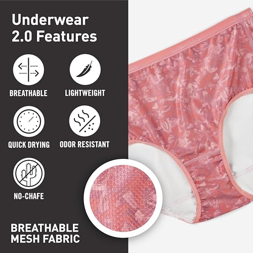Image of ExOfficio Women's Give-N-Go 2.0 Full Cut Brief - Breathable Durable Easy Care Travel Underwear