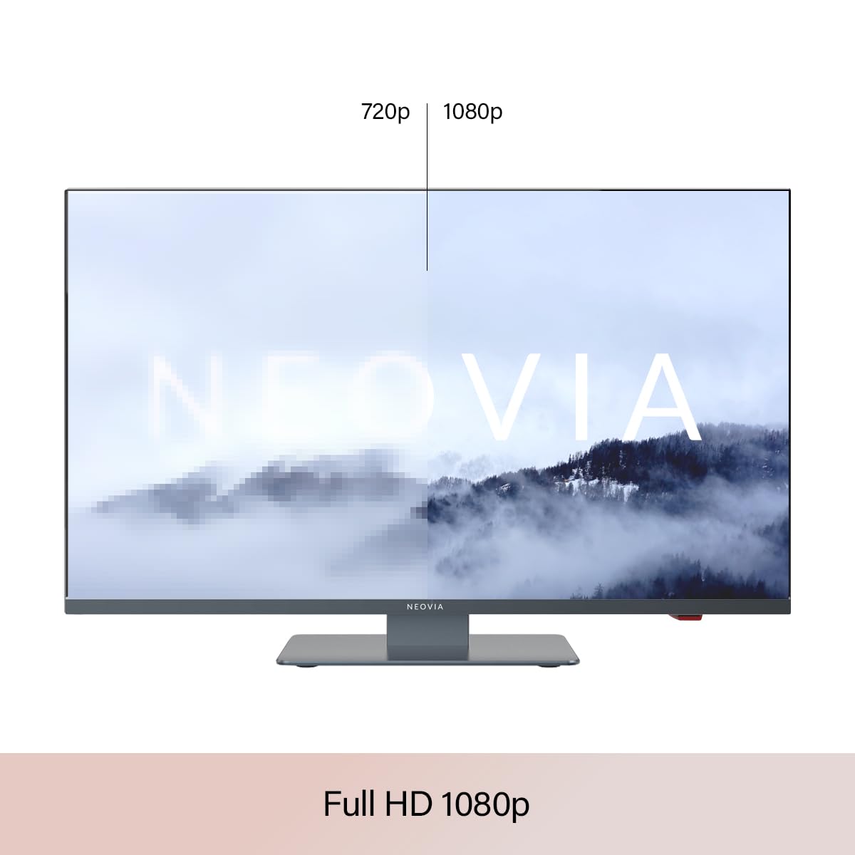Smart TV 22" (55 cm) Borderless - Android Connecté Internet WiFi avec Bluetooth - 12V/24V/220V - Camping Car Camion Fourgon Poids Lourd Caravane Bateau Cuisine - Garantie 2 Ans