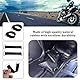 MOLZINY 2 Stück Batterie Gummi Band Dehnbares Motorrad Batterie Band Gummi-Batterie Band Motorrad-Batteriegurt dehnbar Gummi-Batteriegurt feste Halterung