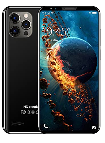 ARGIN Unlocked Cell Phones, Android 5.1 Smart Phone HD Full Screen Phone, Dual SIM Unlocked Smartphones, 512MB+4GB RAM 4.0inch Touch Screen Mobile Cell Phone, Best for Father Childrens, Black